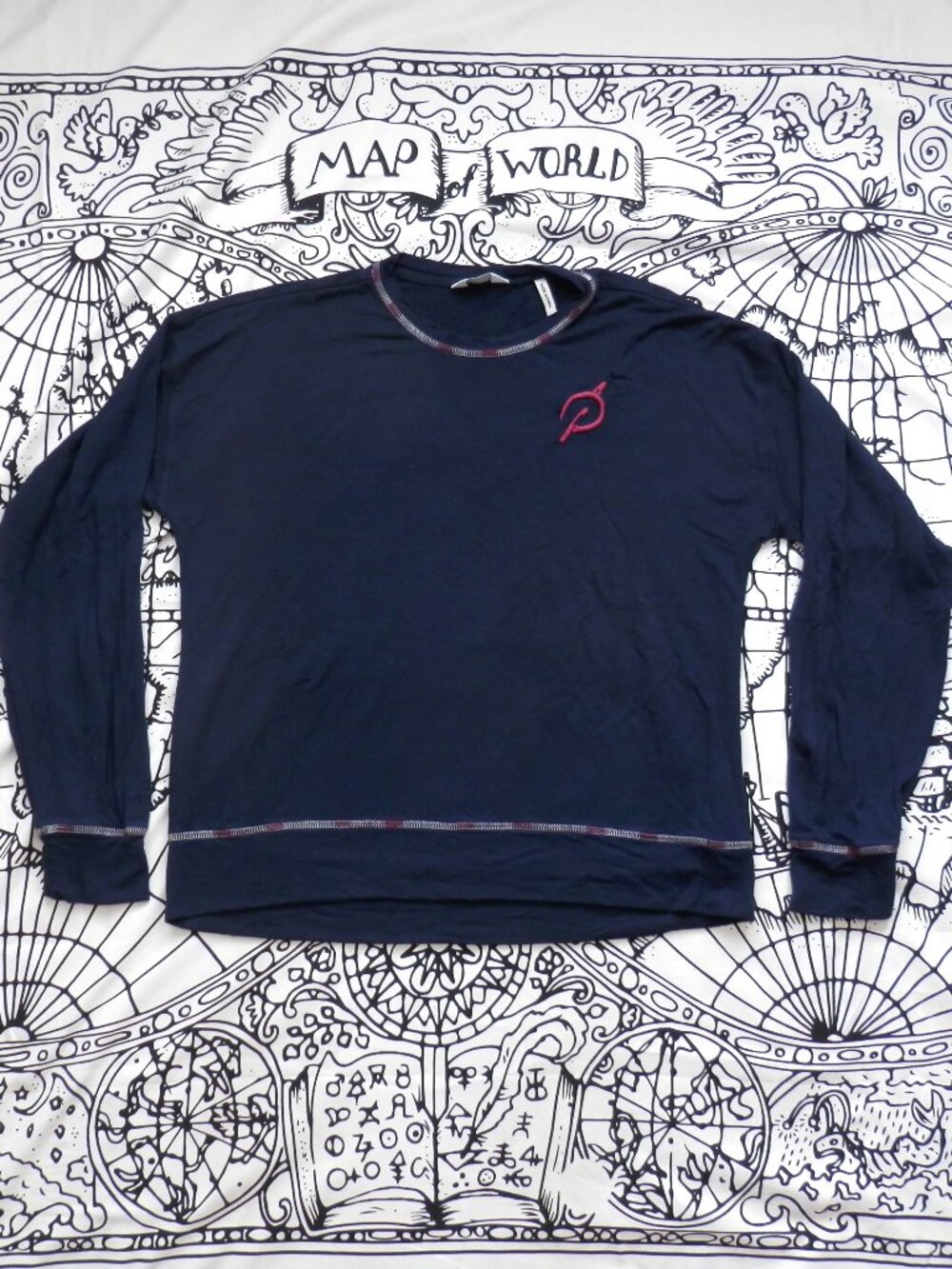 Peloton Women's Sleepover Long Sleeve Crewneck Sweatshirt, Size M